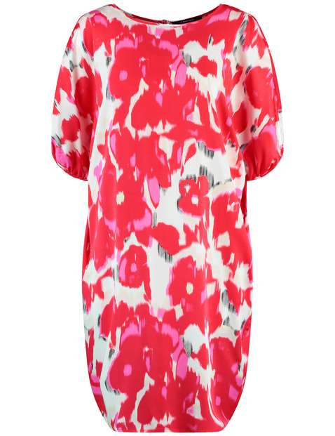 Legeres Kleid mit Alloverprint