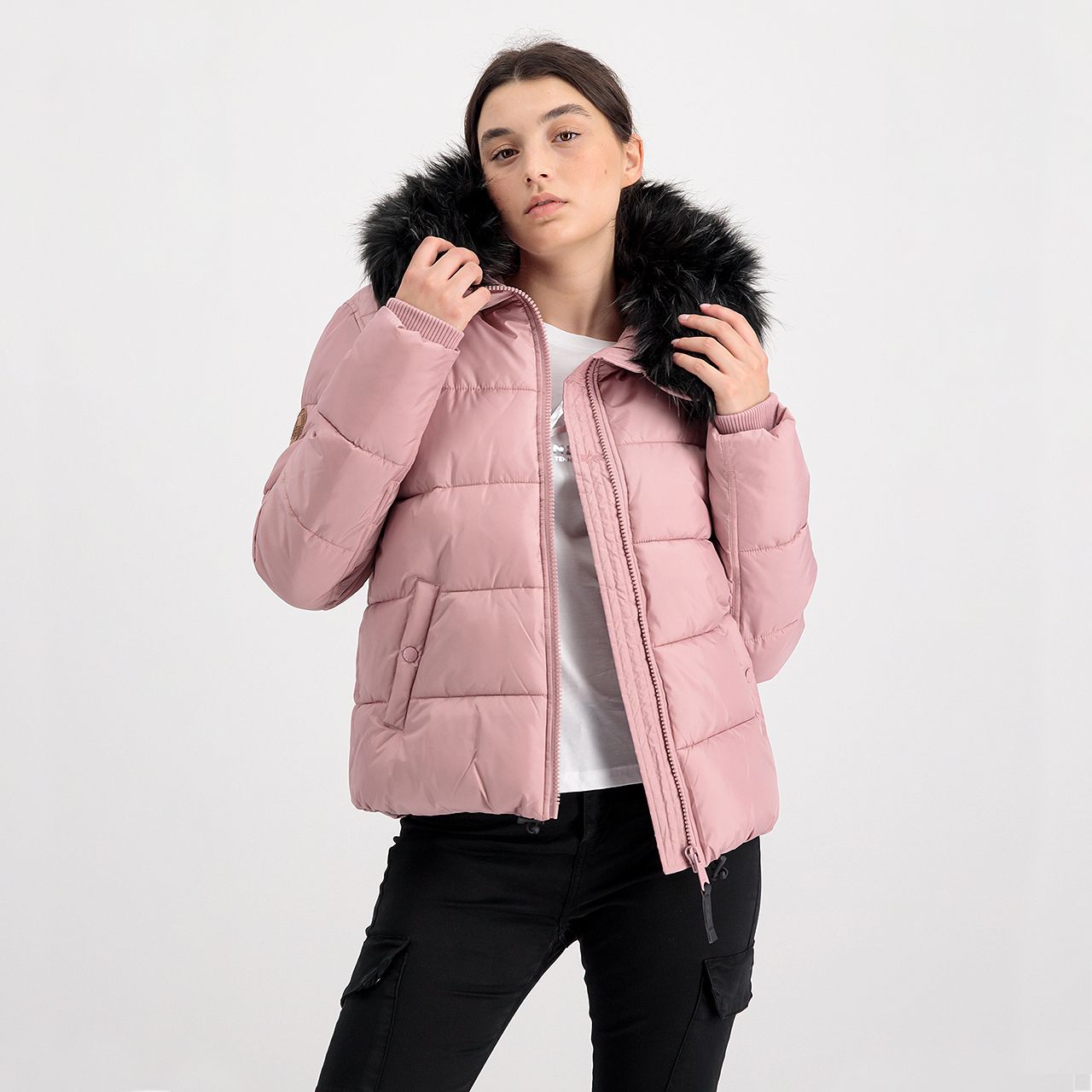Hooded Puffer Alpha Wmn
