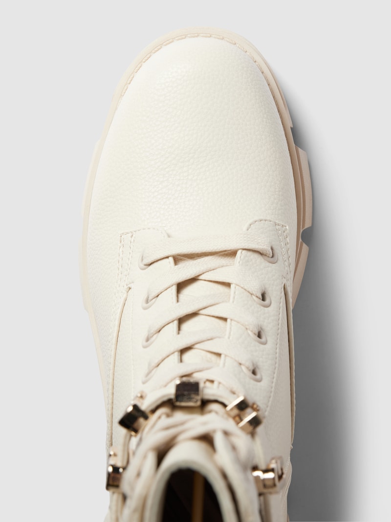 Stiefel mit Schnürverschluss Modell 'MADOX' in offwhite