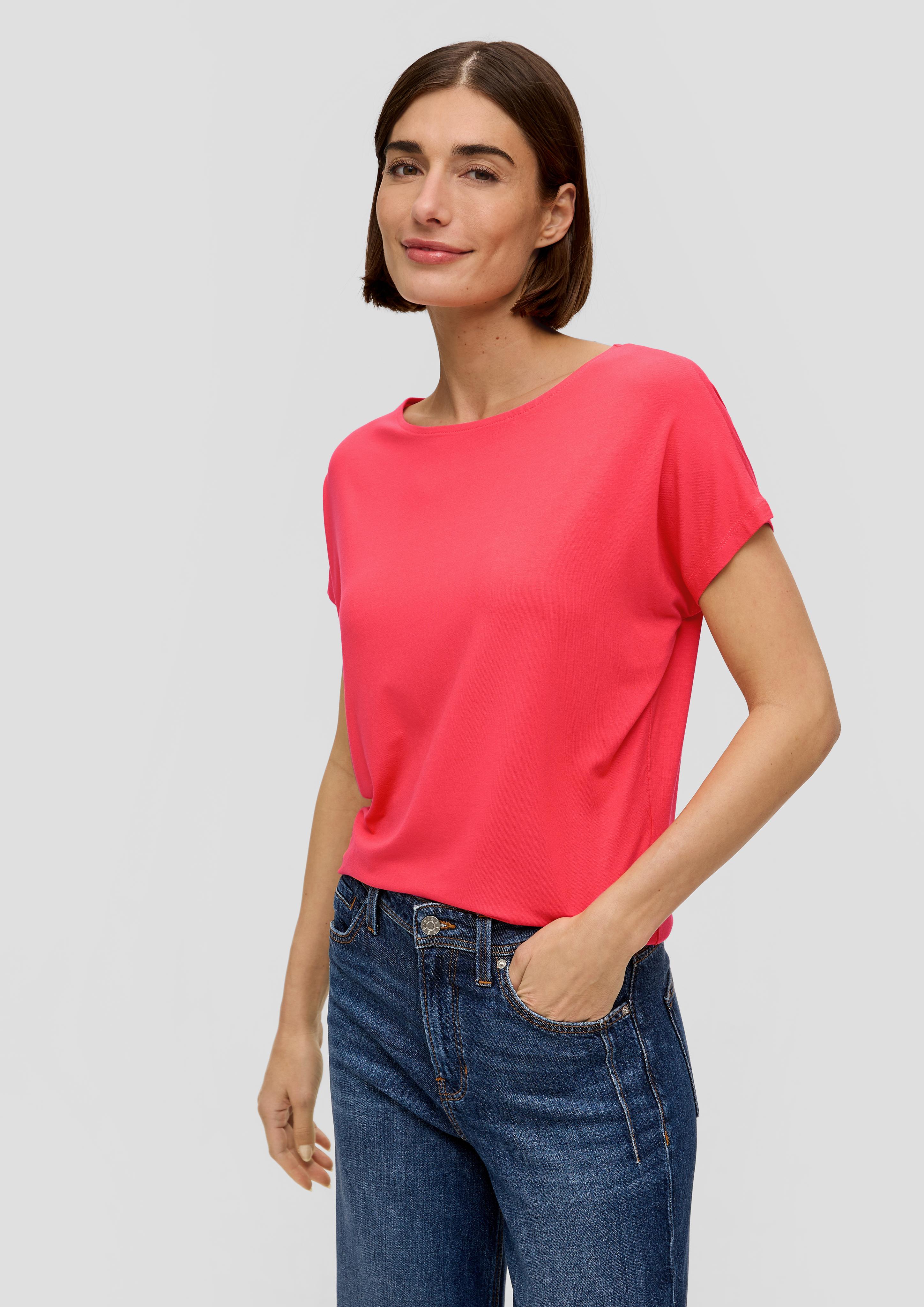 T-Shirt aus Viskosestretch  2149387-2590