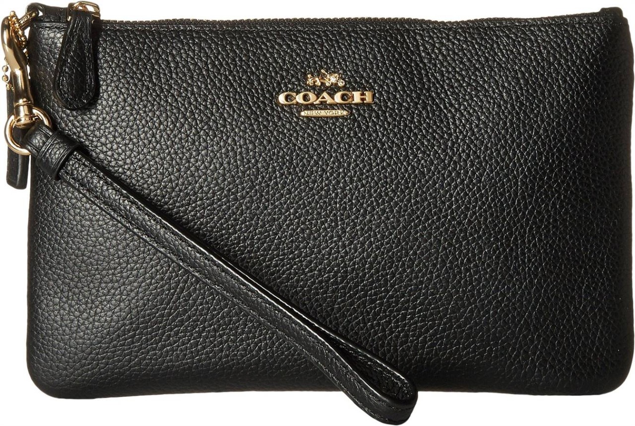 COACH Handtaschen schwarz Wristlet