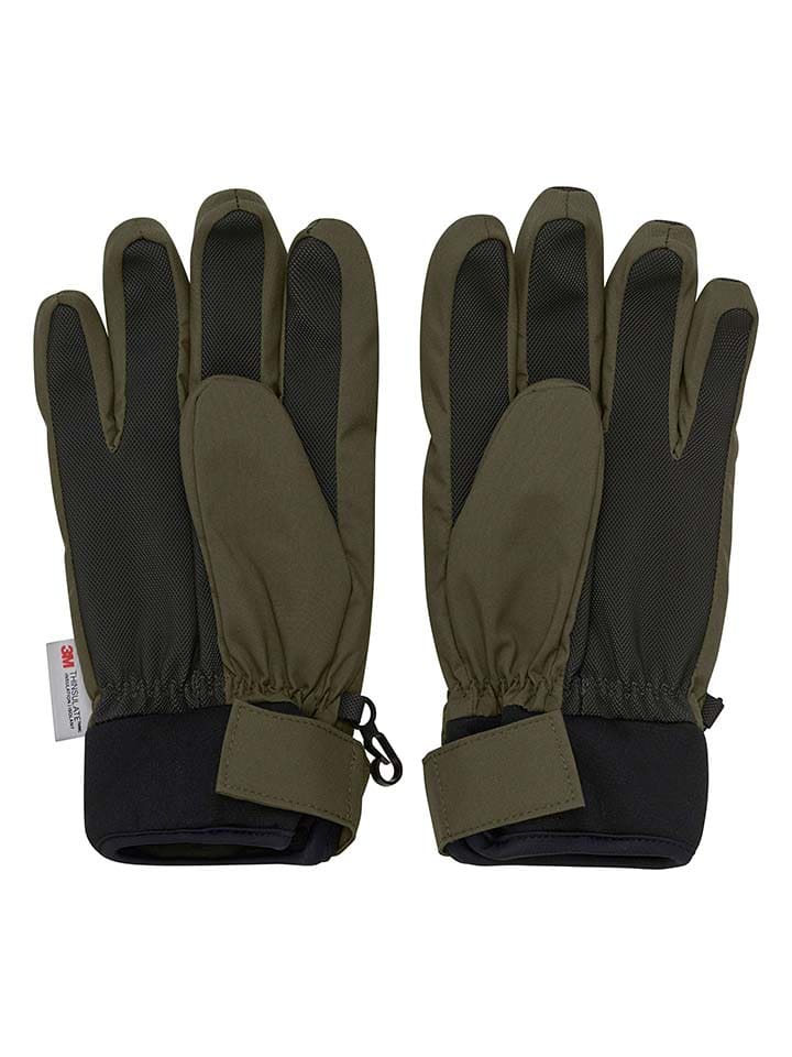 Color Kids Funktionsfingerhandschuhe in Khaki günstig kaufen