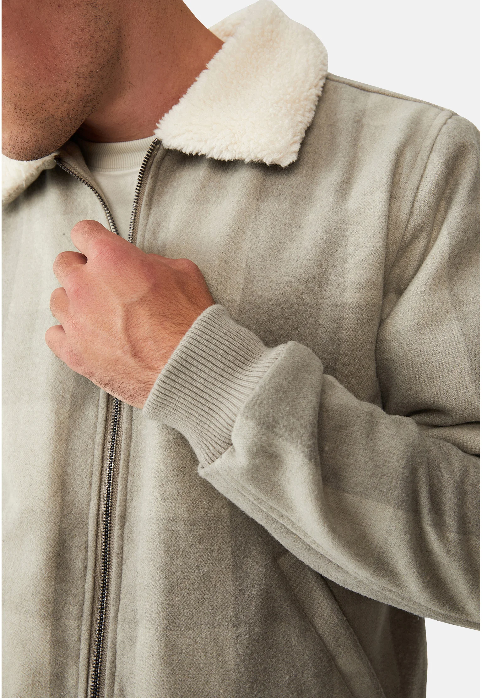 Chaqueta bomber de algodón