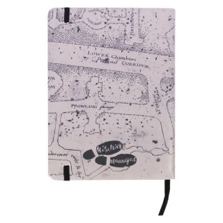 Harry Potter Premium Notizbuch A5 Marauder's Map