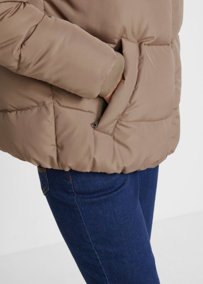 Wattierte Steppjacke aus recyceltem Polyester