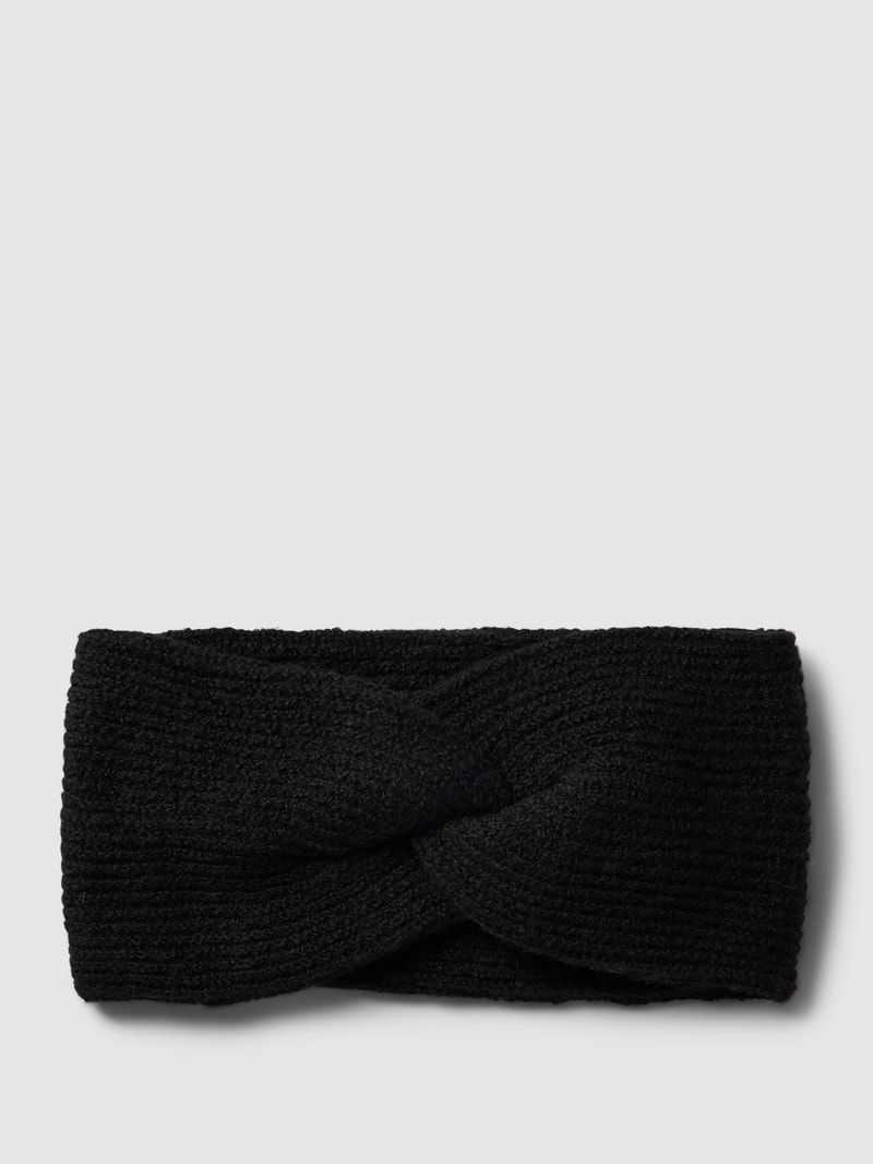 Stirnband mit Konten-Detail Modell 'BENILLA' in schwarz