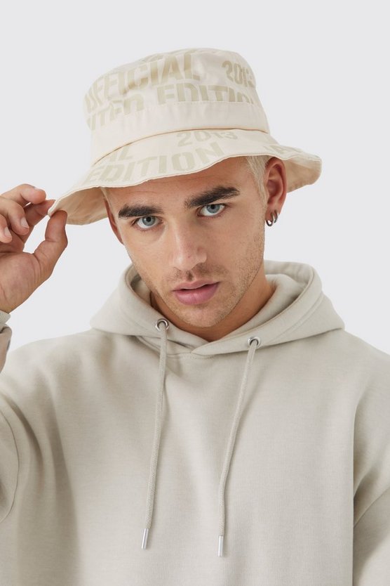Official Nylon Anglerhut mit Print