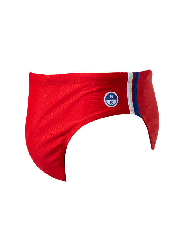 NORTH SAILS, Badeslip, Mikrofaser, rot