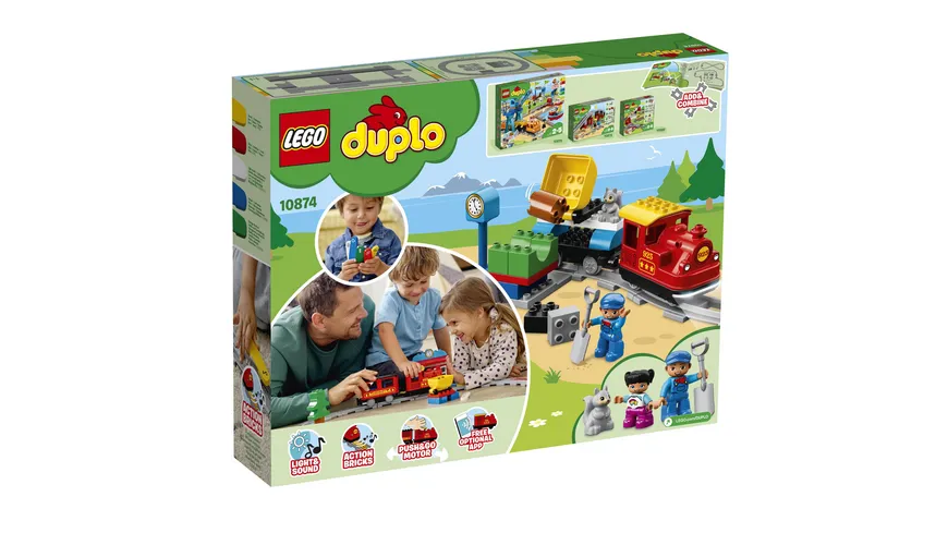 LEGO DUPLO 10874 Dampfeisenbahn