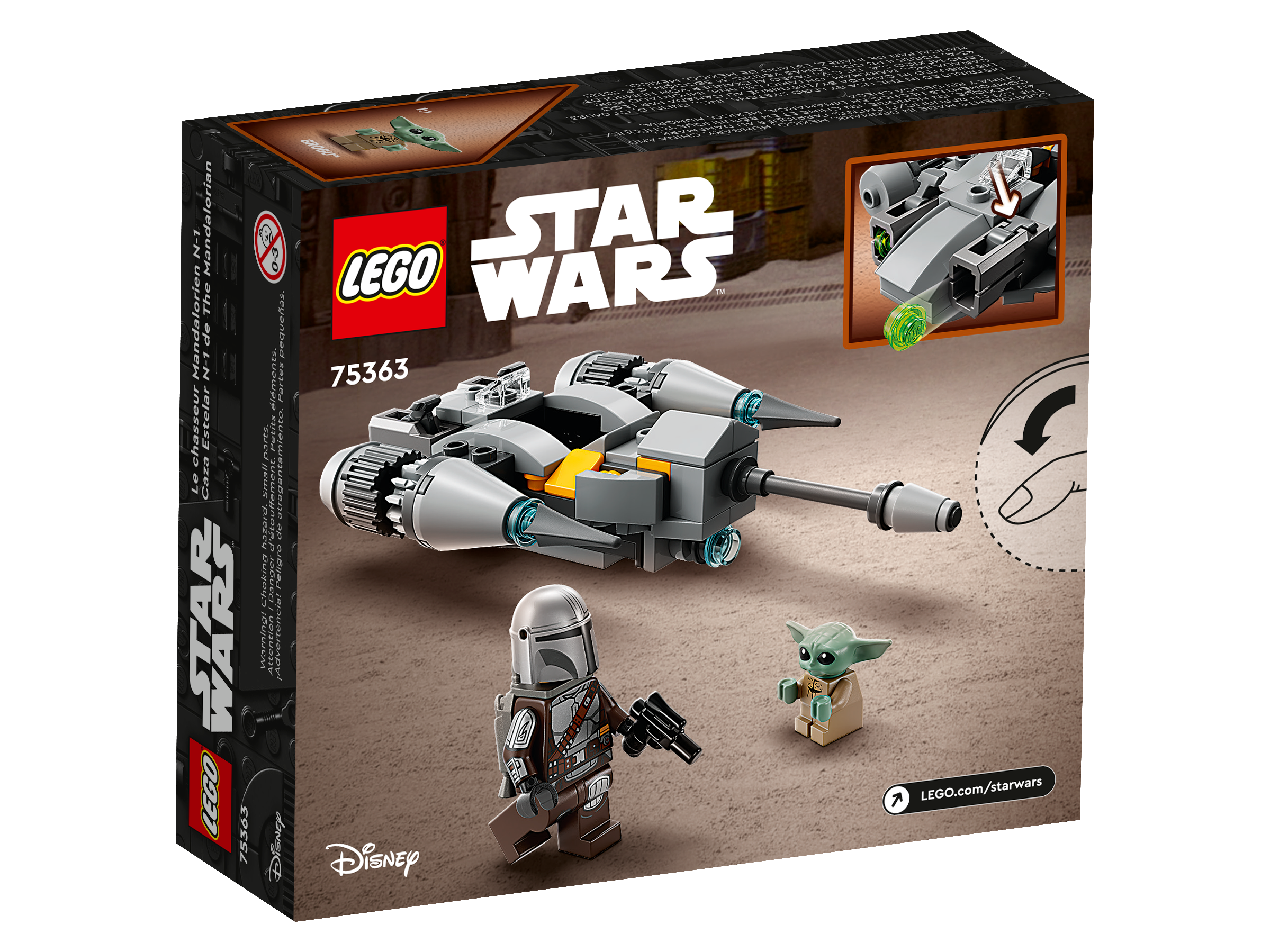 N-1 Starfighter™ des Mandalorianers – Microfighter 75363