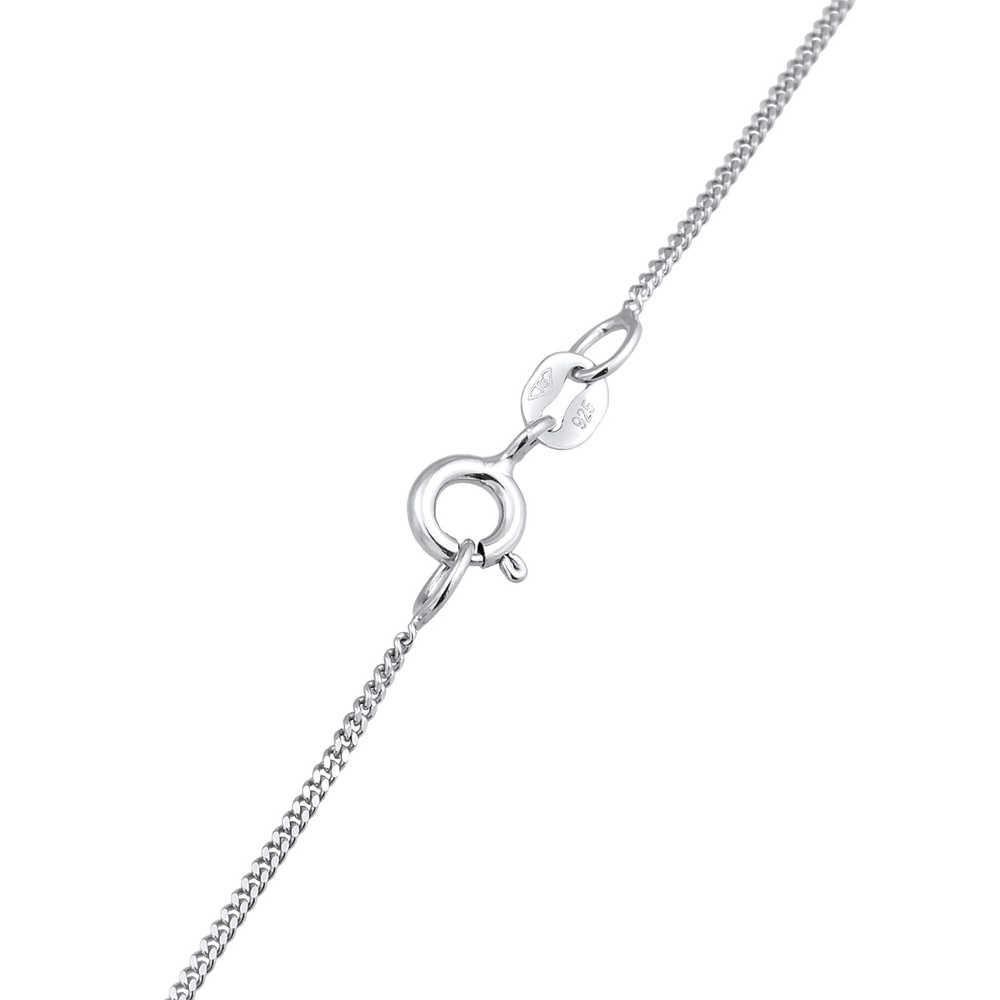 Elli Elli Ensemble de Bijoux Femmes pendentif plaquette set clous d'oreilles en argent Bijoux