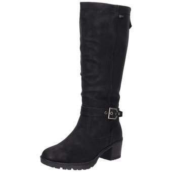 Relife Langschaftstiefel in schwarz