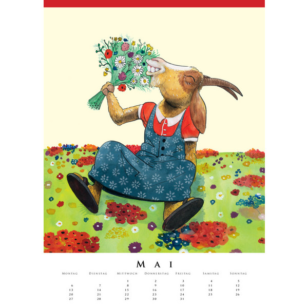 LEONARD ERLBRUCHS KINDERZIMMERKALENDER 2024 - Kalender
