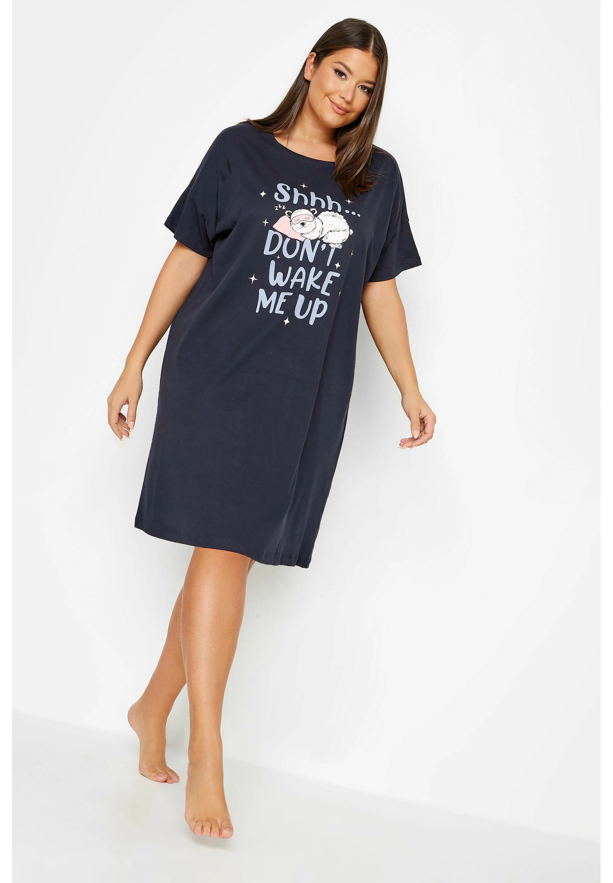 Yours Clothing 'SHHH..NO ME DESPIERTES' - Camisón