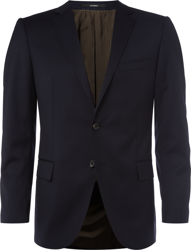 Regular Fit Sakko mit Reverskragen Modell 'SERA' in marineblau