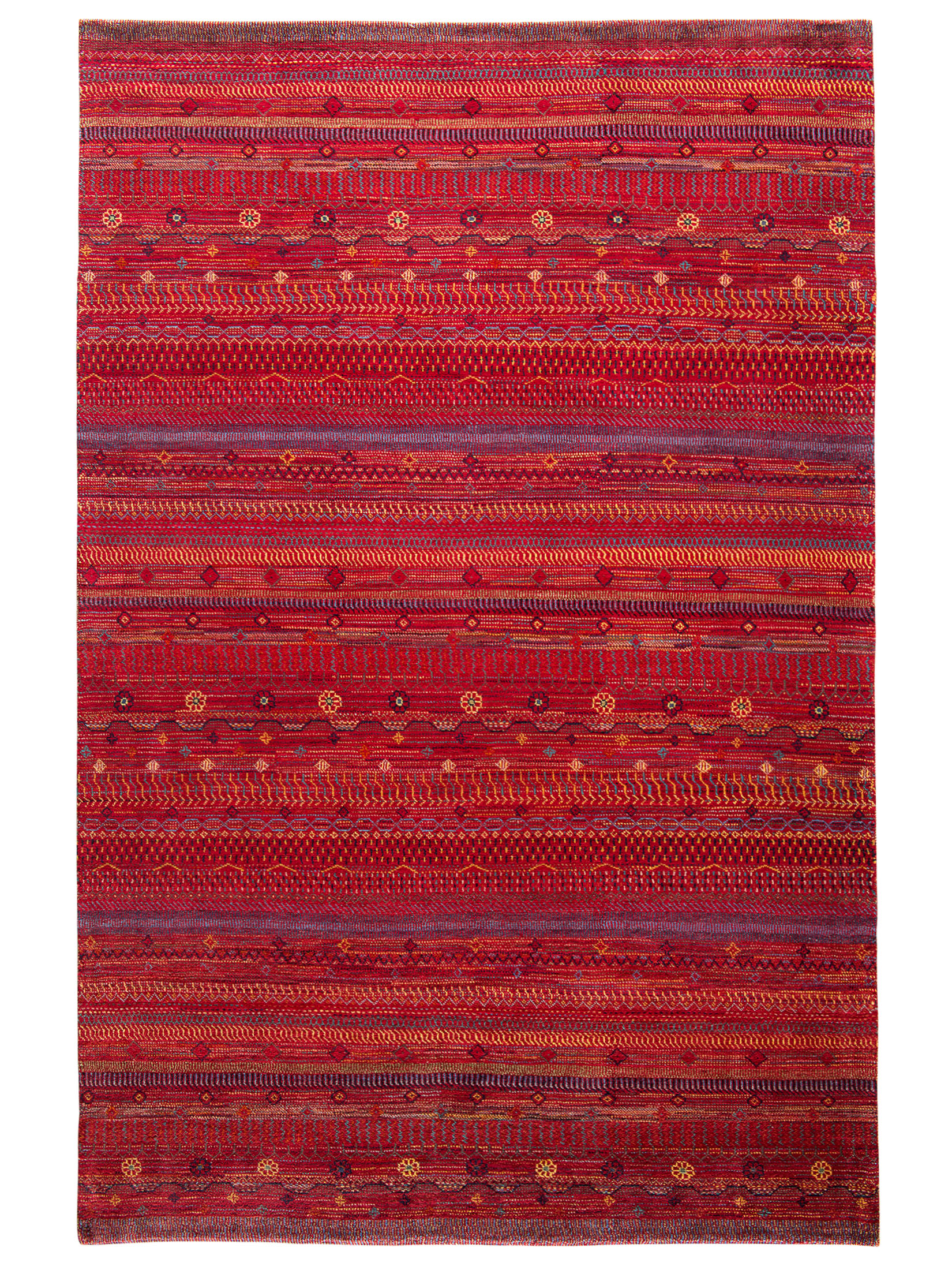 Contemporary Gabbeh ca. 197 x 301 cm, Unikat / Einzelstück