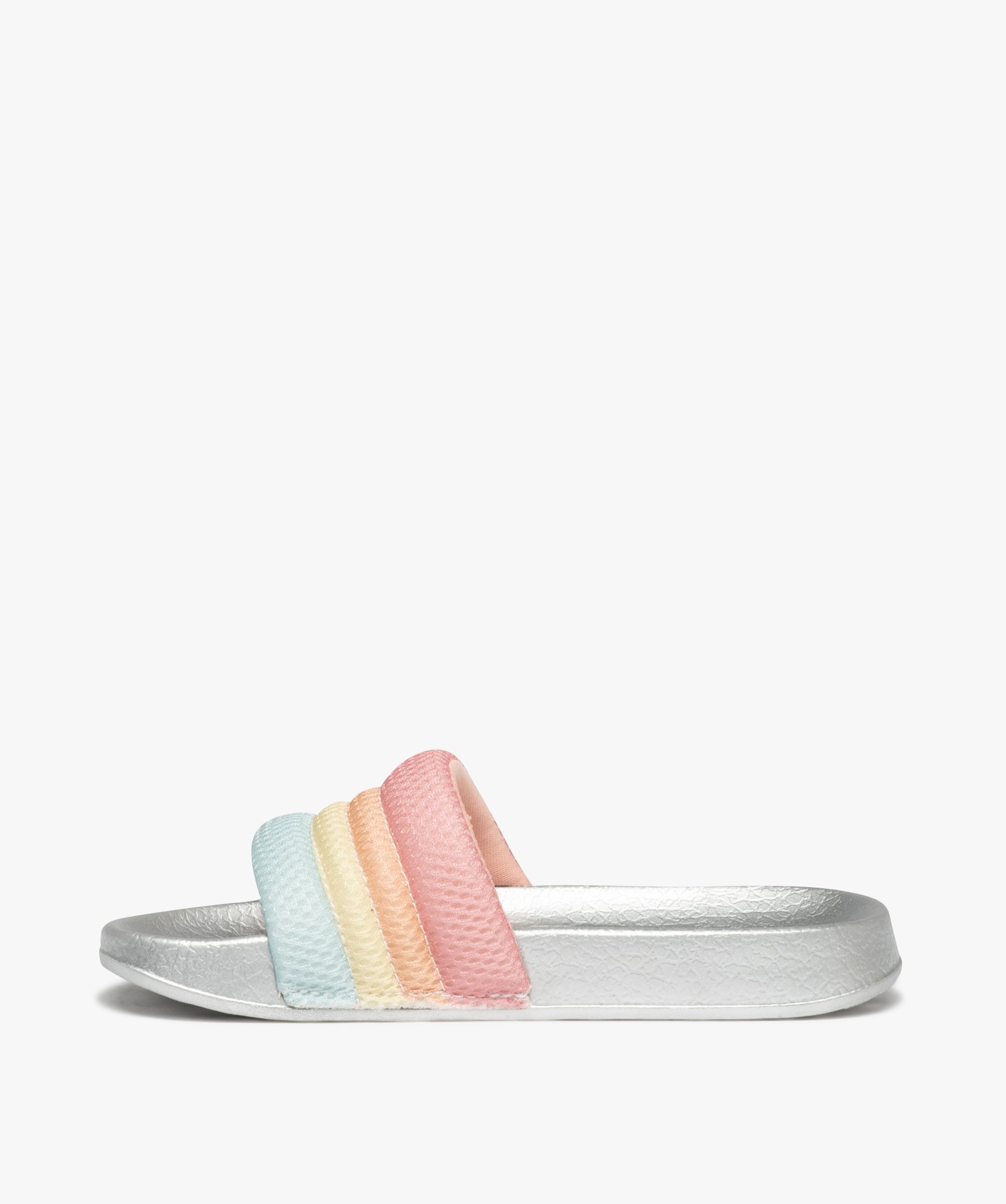 Mules de piscine fille à bandeau en mousse multicolore - Beppi multicolore | GEMO