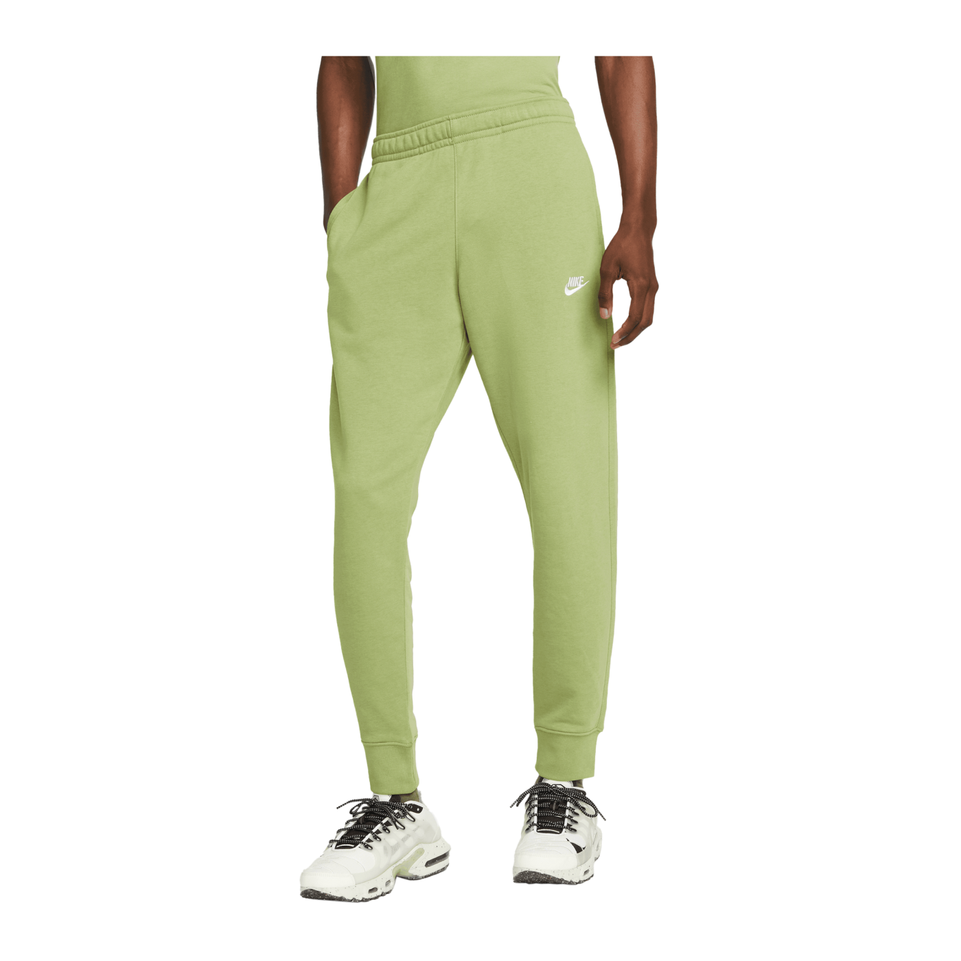 Nike Club Jogginghose Grün Weiss F334