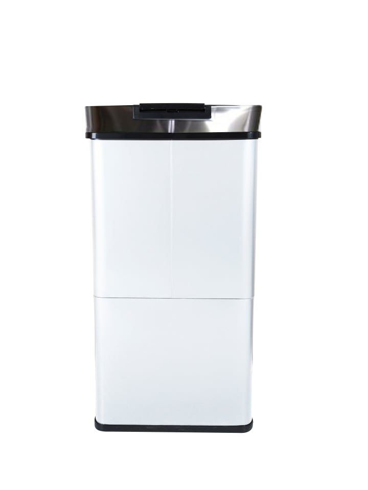 Ribelli Sensor Mülleimer 72 L,  4 Fächer, Weiß günstig kaufen onesize