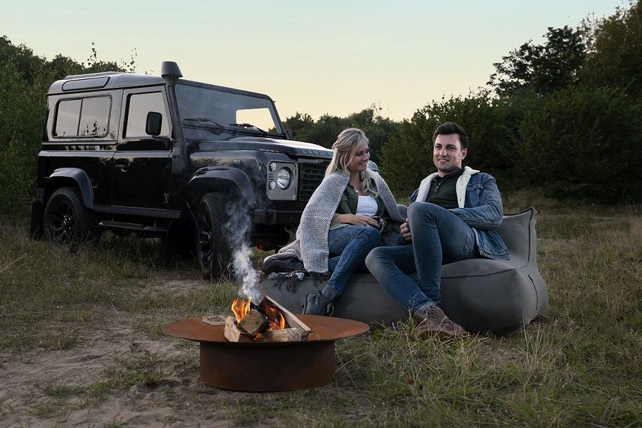 Chill Dept Neepawa Charcoal Outdoor Sitzsack Sofa