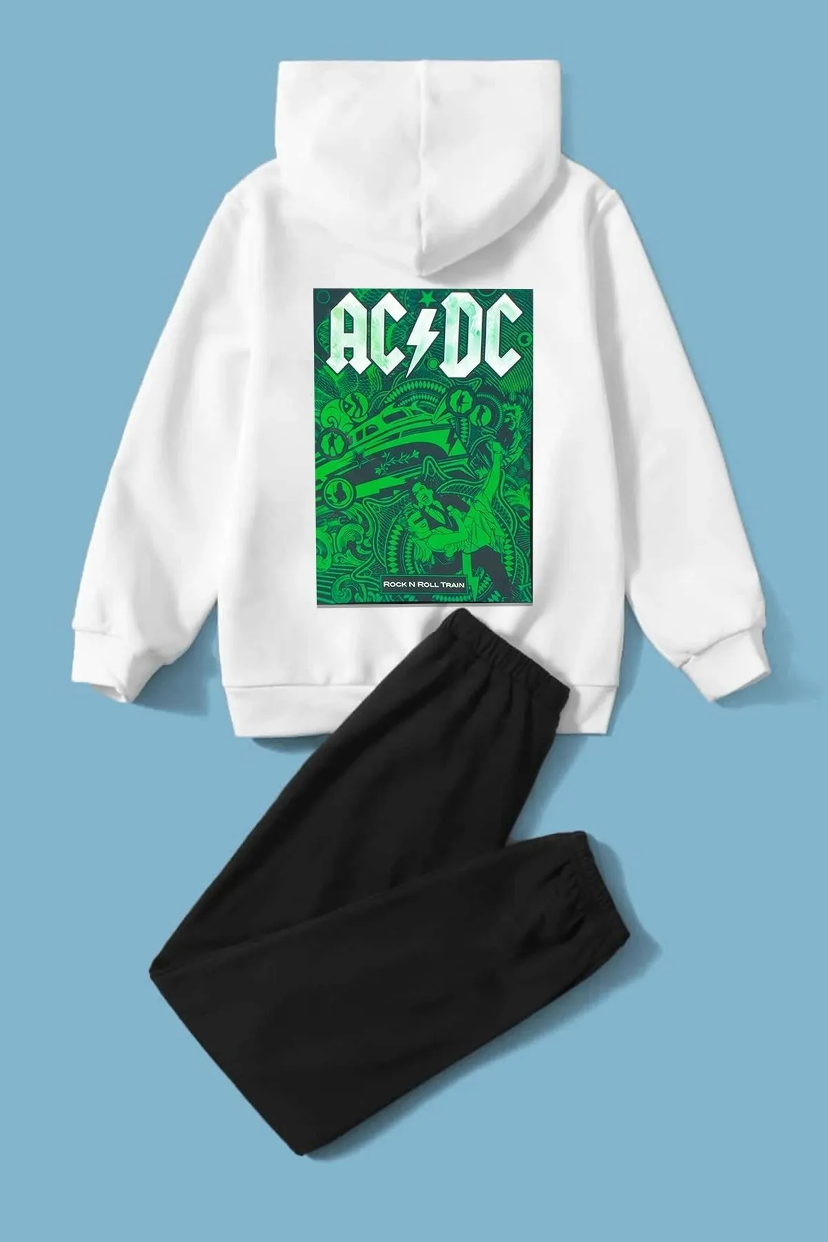 uyguntarz  Acdc-Trainingsanzug-Set für Kinder