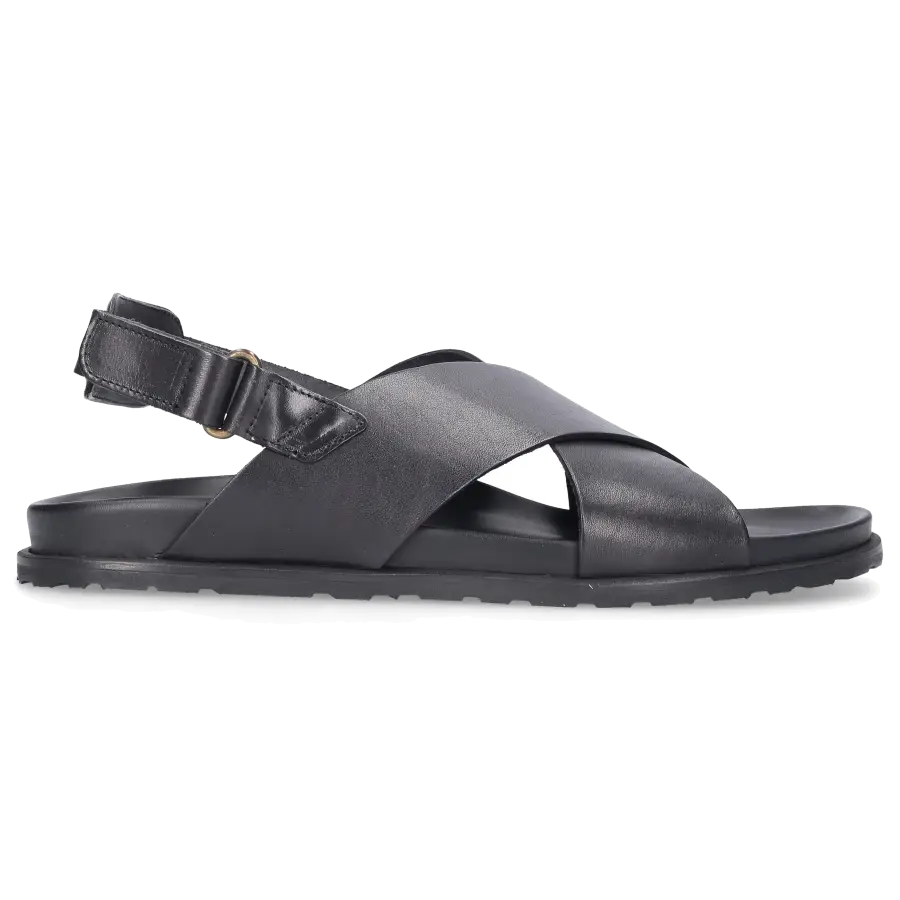 Budapester - Sandalen M6916 Kalbsleder - schwarz