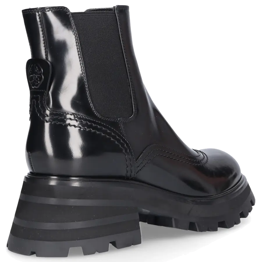 Alexander McQueen - Chelsea Boots WHZ84 Kalbsleder - schwarz