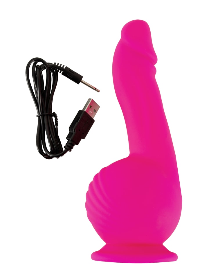 Sweet Smile Vibrator Powerful Vibrator in pink günstig kaufen 19 cm