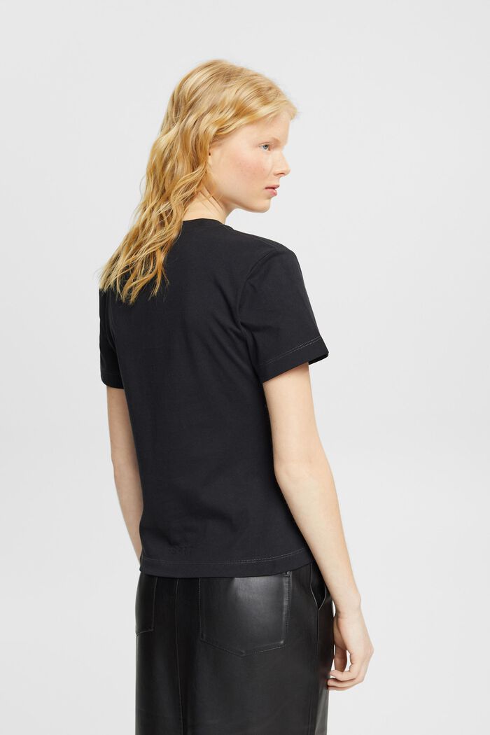Baumwoll-T-Shirt mit Delfinprint