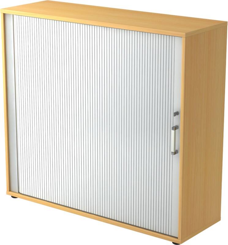 Hammerbacher Aktenschrank 3FH Buche Holz, Metall 1.200 x 400 x 1.100 mm