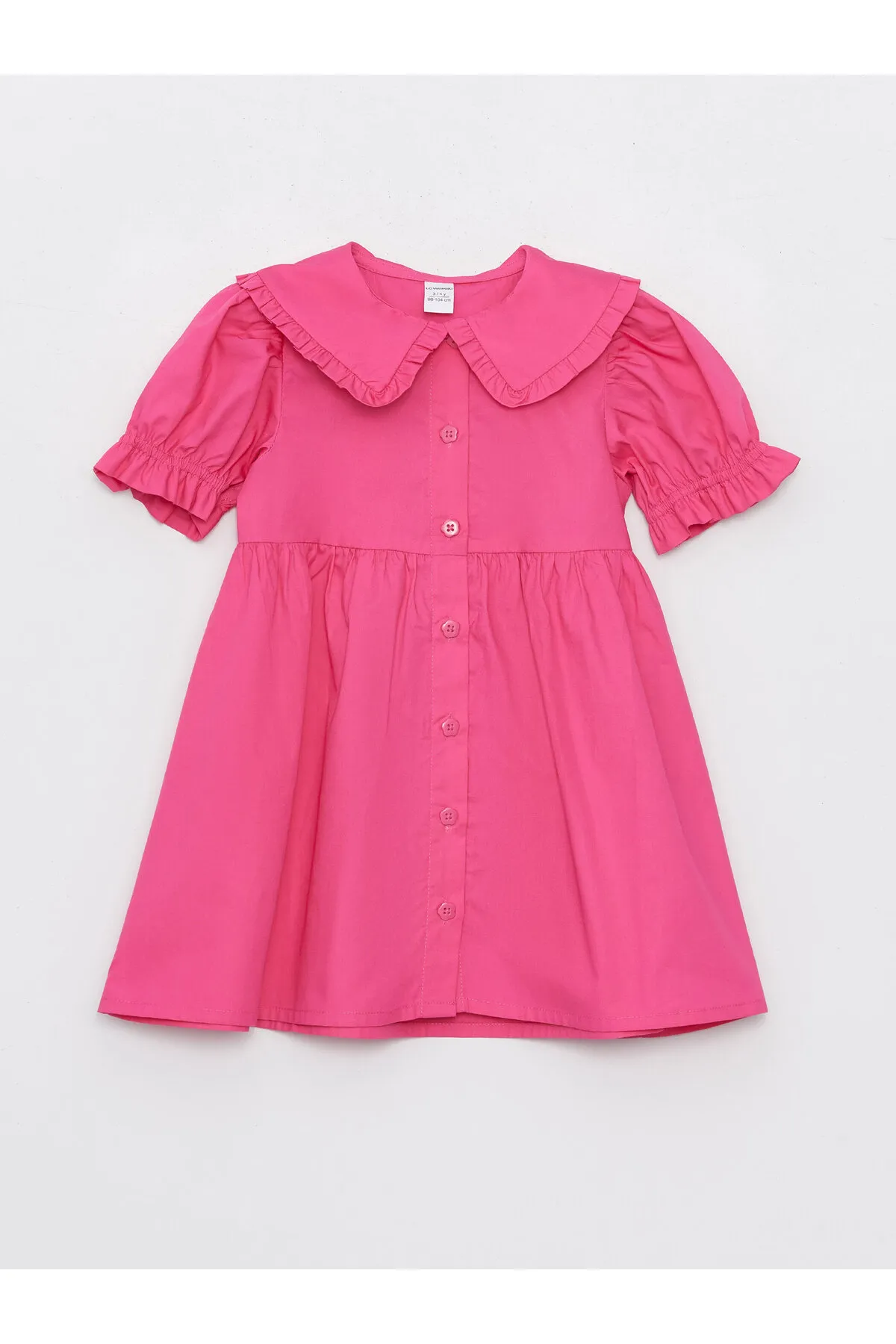 LC Waikiki  Kurzarmkleid für Babymädchen mit Bebe-Kragen
