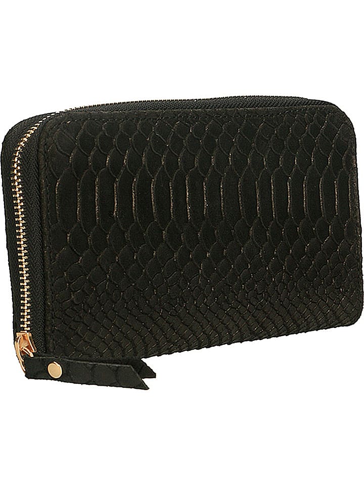 ORE10 Leder-Geldbörse in Schwarz - (B)20 x (H)11 x (T)3 cm günstig kaufen onesize