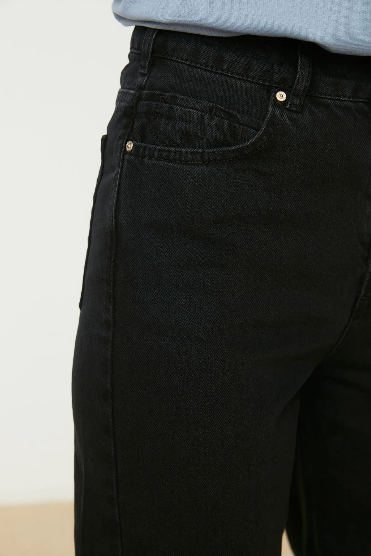Trendyol Modest  Jeans - Schwarz - Wide Leg