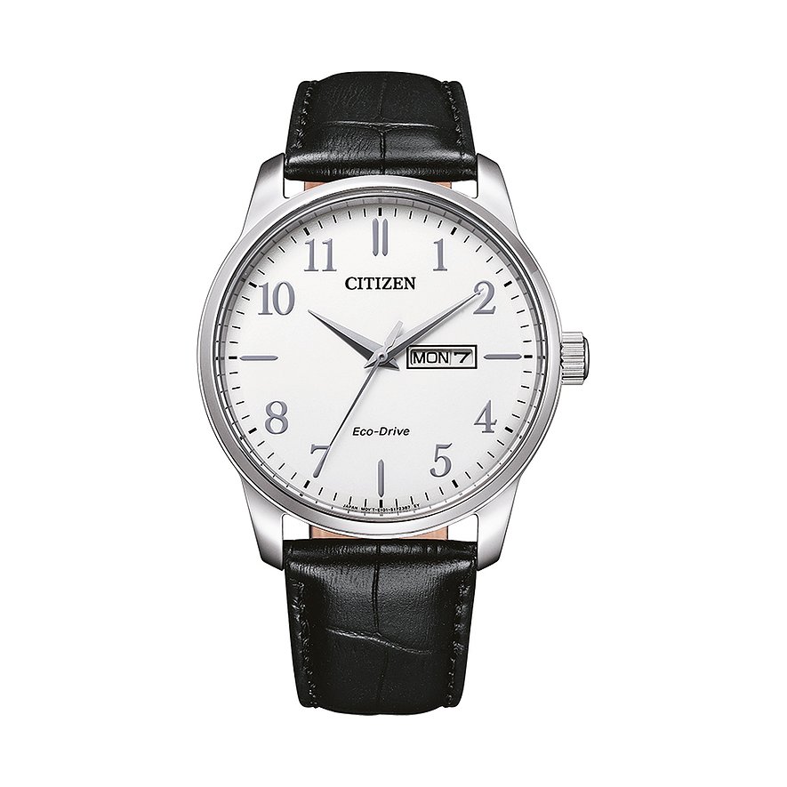 Citizen Herrenuhr Leder Sport Eco Drive