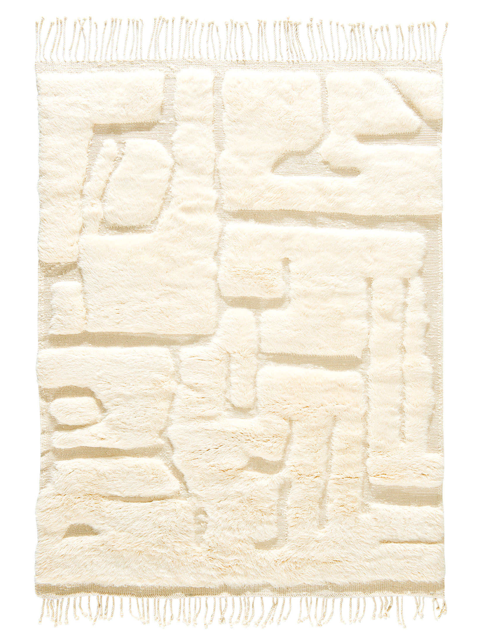 Beni Ourain ca. 154 x 211 cm, Unikat / Einzelstück