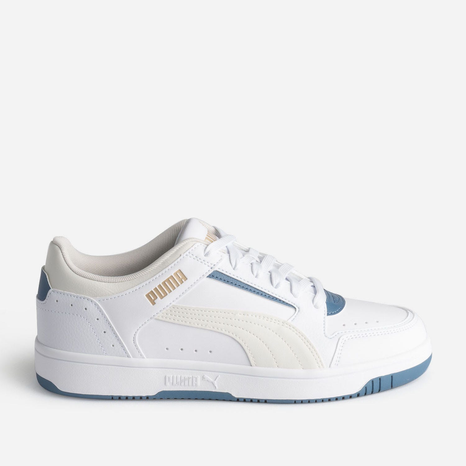 Tennis PUMA blanche détails bleus