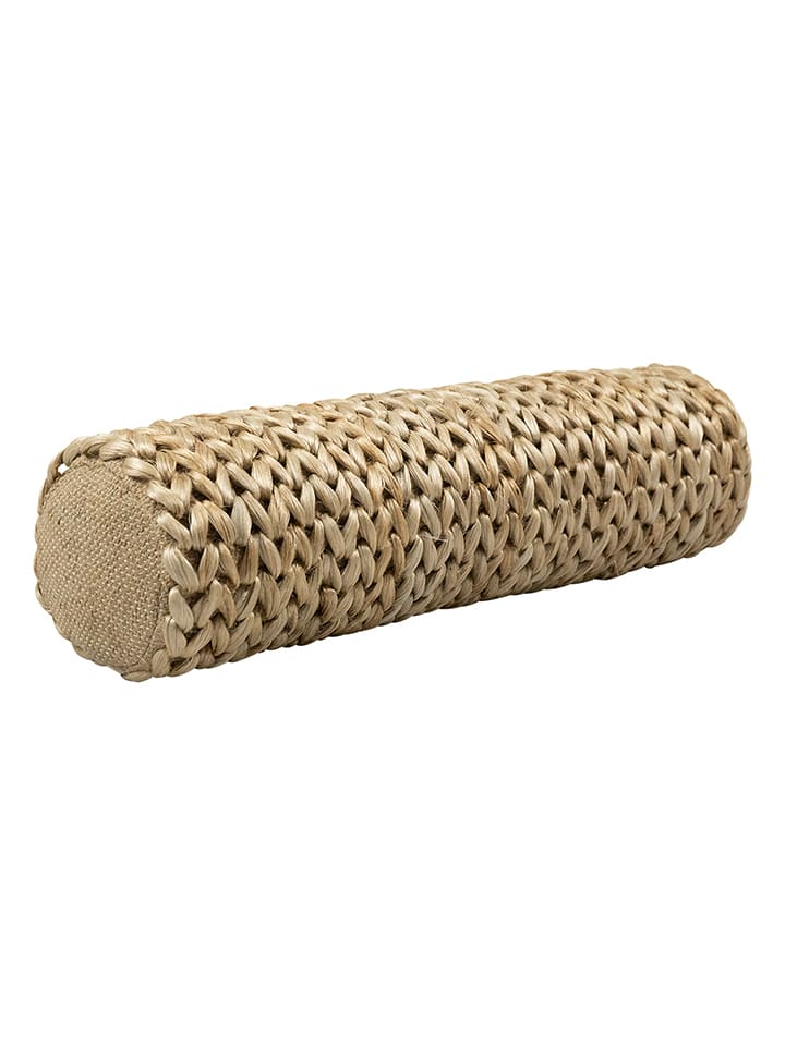 Mars & More Jute-Rollkissen in Hellbraun - (B)62 x Ø 16 cm günstig kaufen onesize