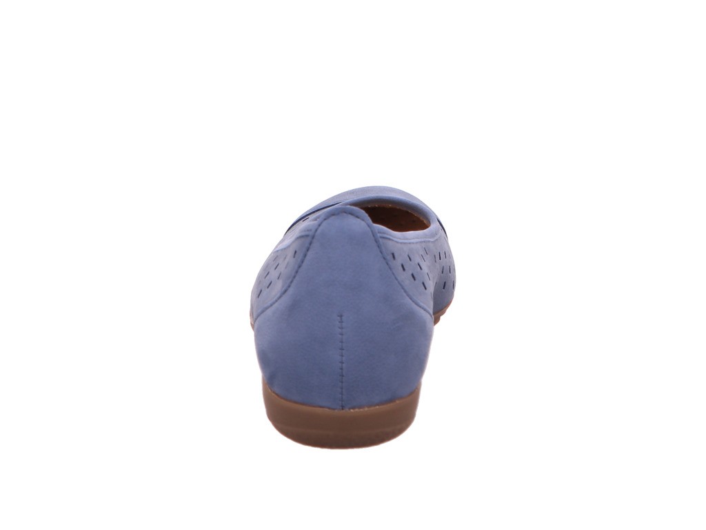 GABOR Ballerinas blau Gabor Fashion sportliche Ballerinas 44.1