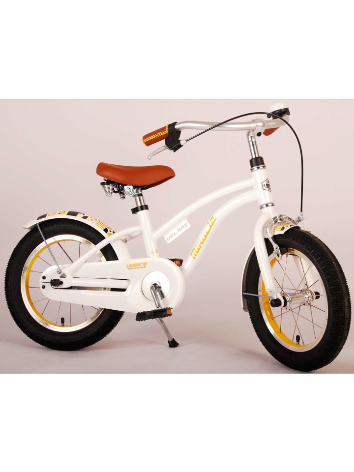 Volare Kinderfahrrad Miracle Cruiser für Mädchen 14 Zoll Kinderrad in Weiß 4 Jahre günstig kaufen onesize