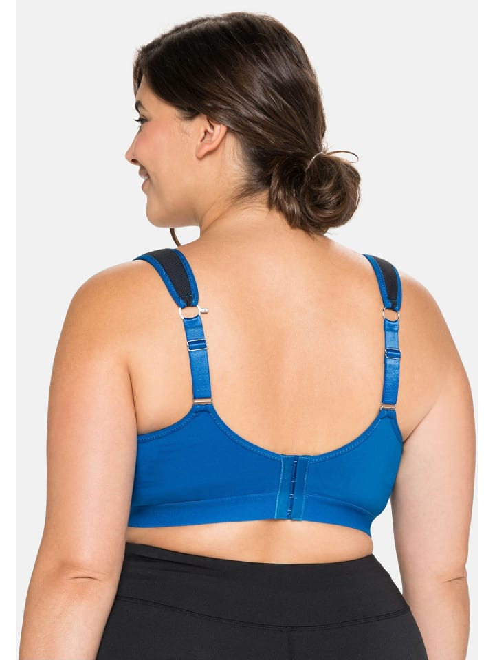 sheego Sport-BH in italienblau günstig kaufen 85B