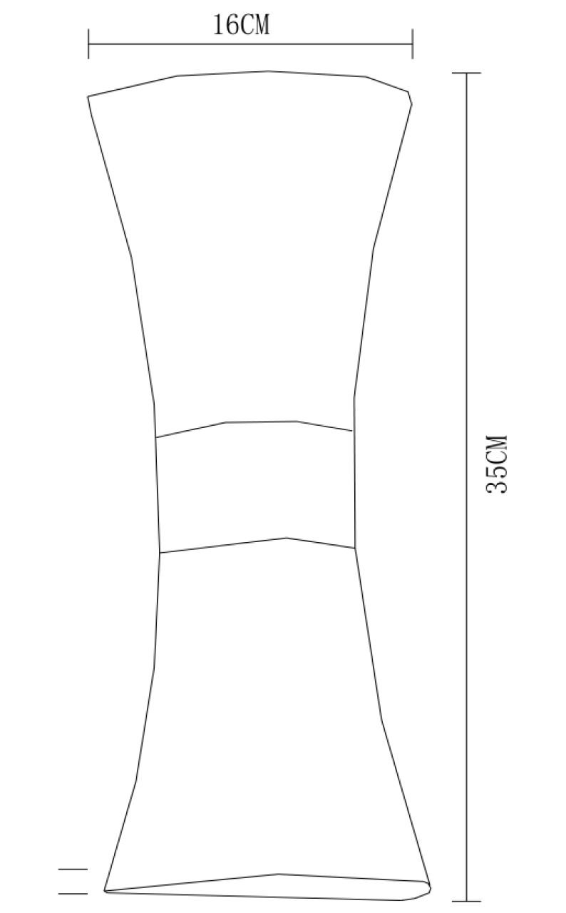 Globo Lighting - SAN TANA - Außenleuchte Edelstahl, 2x E27 LED