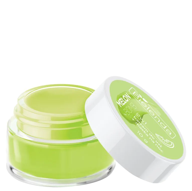 Bielenda Lip Care Sleeping Mask Melon Bomb 2w1 læbepomade + Melon natmaske