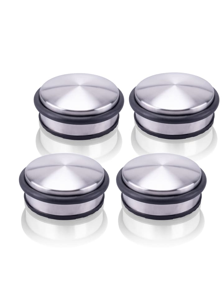 Danto 4er-Set: Bodentürstopper in silber günstig kaufen onesize
