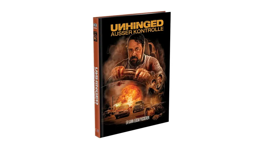 UNHINGED – AUSSER KONTROLLE - 2-Disc Mediabook Cover A (4K UHD + Blu-ray) Limited 1000 Edition