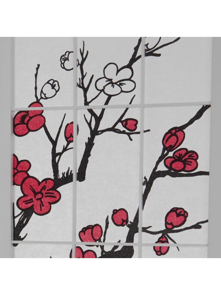 Homestyle4u 3-tlg. Paravent in Weiß 132x175 günstig kaufen onesize