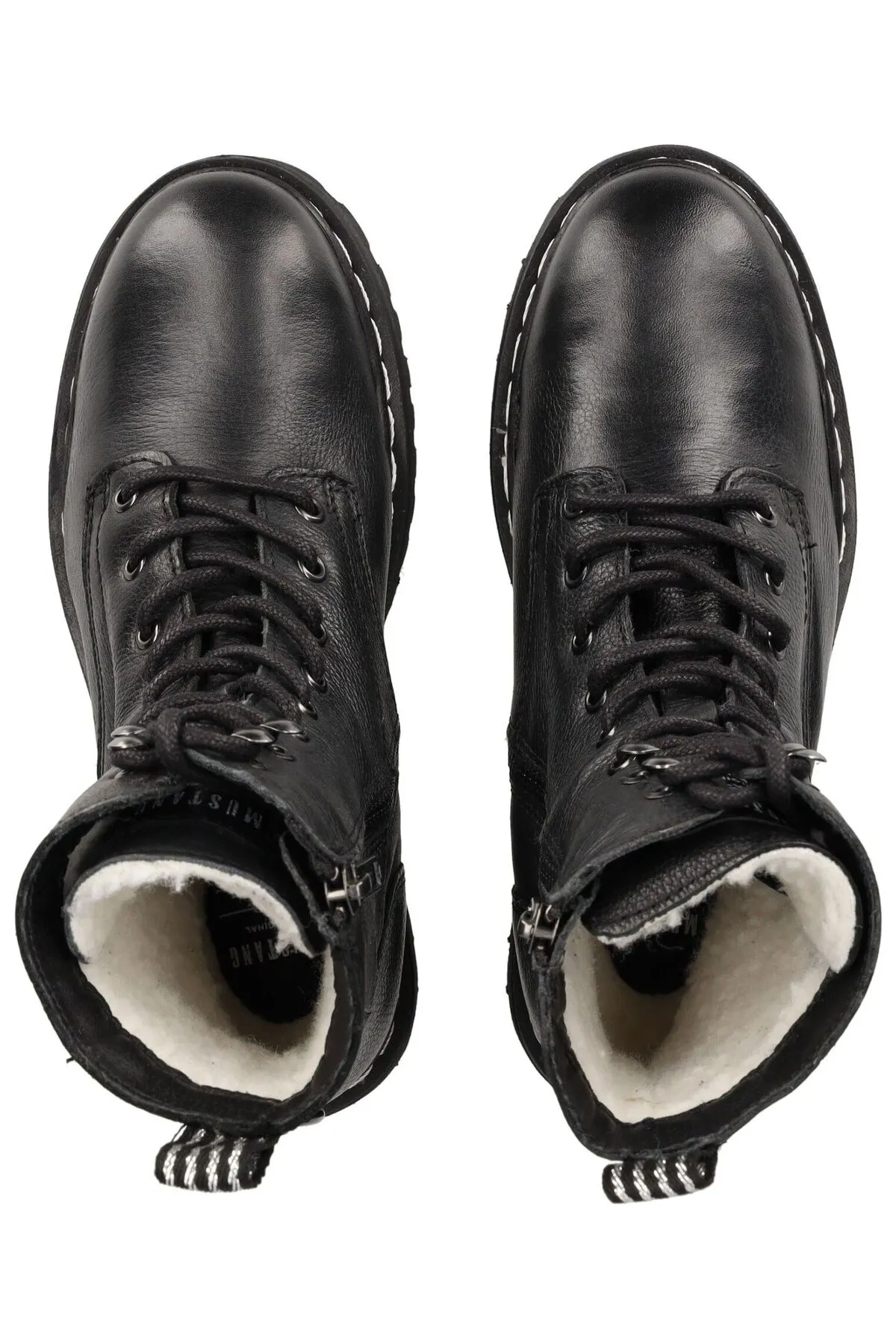 Mustang  Stiefelette - Schwarz - Blockabsatz