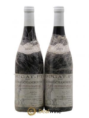 Gevrey-Chambertin 1er Cru Petite Chapelle Vieilles Vignes Dugat-Py  2009 - Lot de 2 Bouteilles