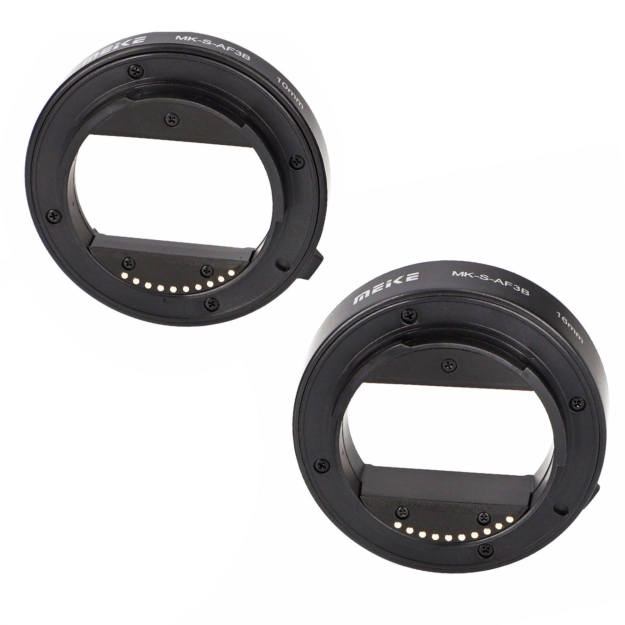 Meike Automatik Makro Zwischenringe für Sony E-Mount Systemkameras MK-S-AF3B Makroobjektiv