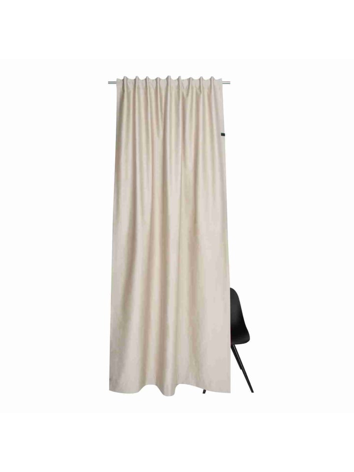 Schöner Wohnen Kollektion Blickdichter Schlaufenvorhang SOFT in Beige günstig kaufen