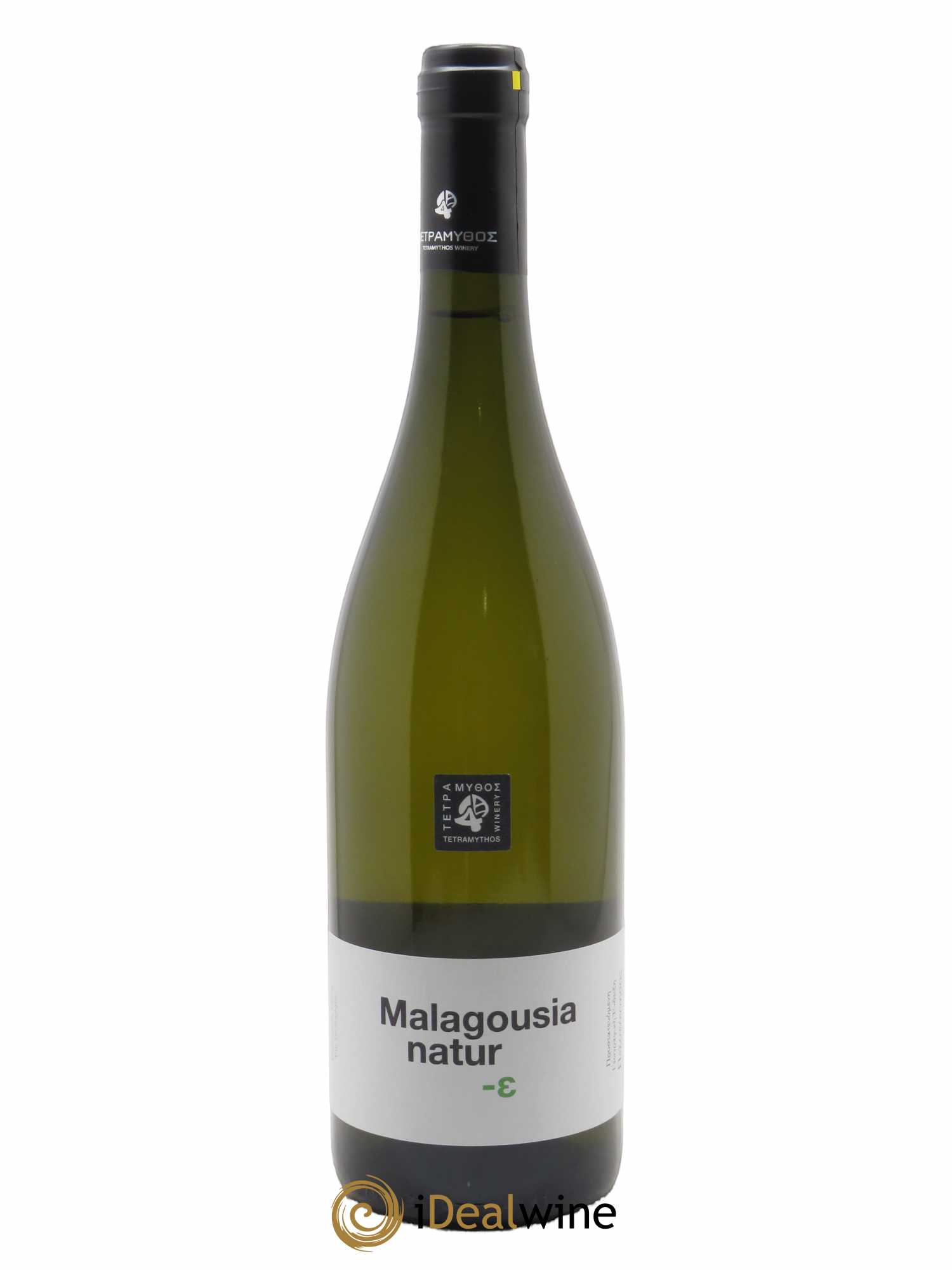 IGP Peloponèse Tetramythos Malagousia Nature  2021 - Lot de 1 Bouteille